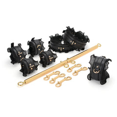 SM （PU leather）training torture equipment: female slaves bound and bound, handcuffs, leg dividers, restraint frames, fun toys, sex products, sex props